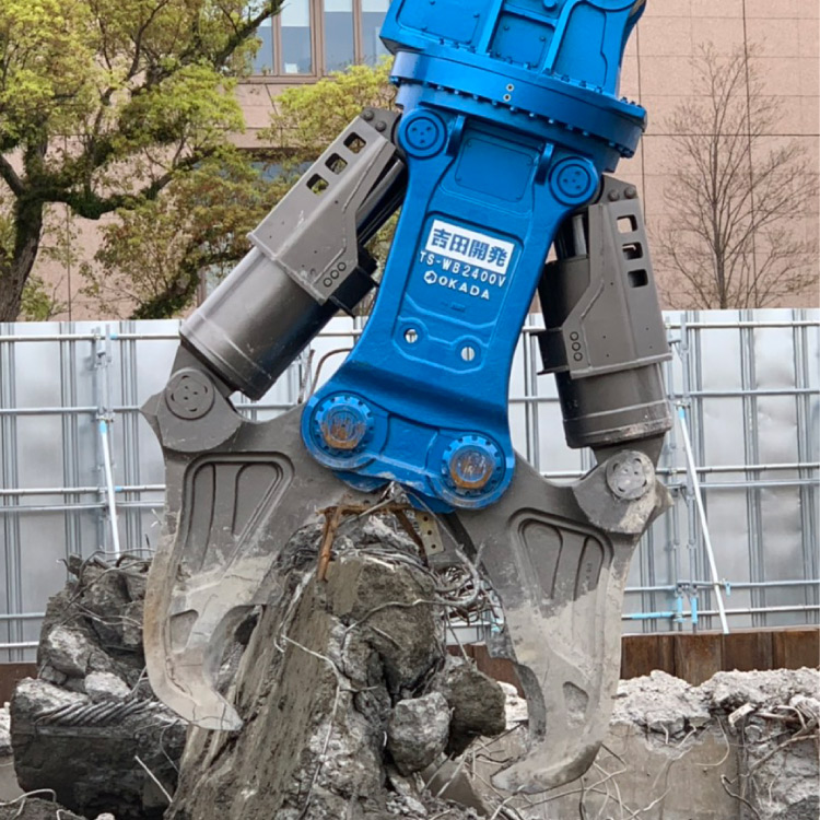 八代で解体重機保有台数トップクラスの吉田開発